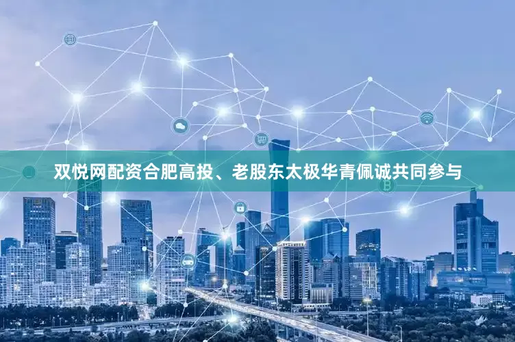 双悦网配资合肥高投、老股东太极华青佩诚共同参与