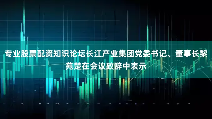 专业股票配资知识论坛长江产业集团党委书记、董事长黎苑楚在会议致辞中表示