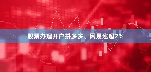 股票办理开户拼多多、网易涨超2%